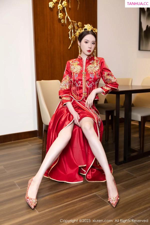 梦心玥  [XiuRen]高清写真图 2023.12.05 No.7766 梦心玥 婚嫁美腿第13张图片